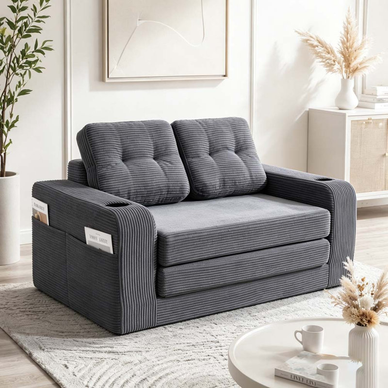 Canapé convertible, Gray