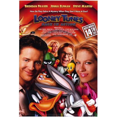 " Looney Tunes Back In Action Movie Poster "