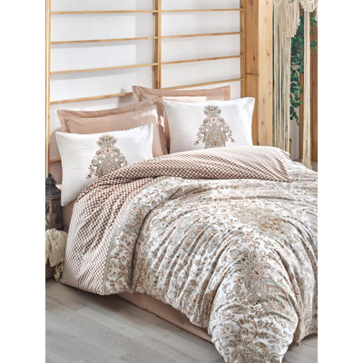 Cotton Floral Duvet Cover