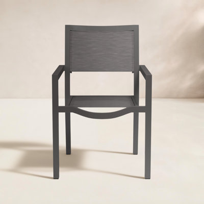 Vegas Stackable Aluminum Patio Armchair