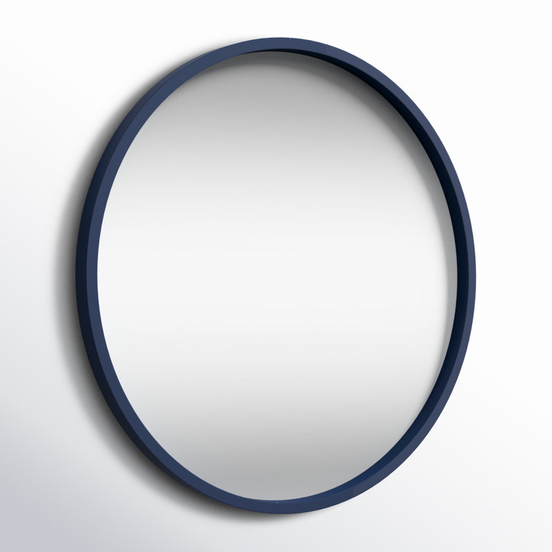 Arranjeet Mirror, Navy Blue, 31.5" x 31.5"