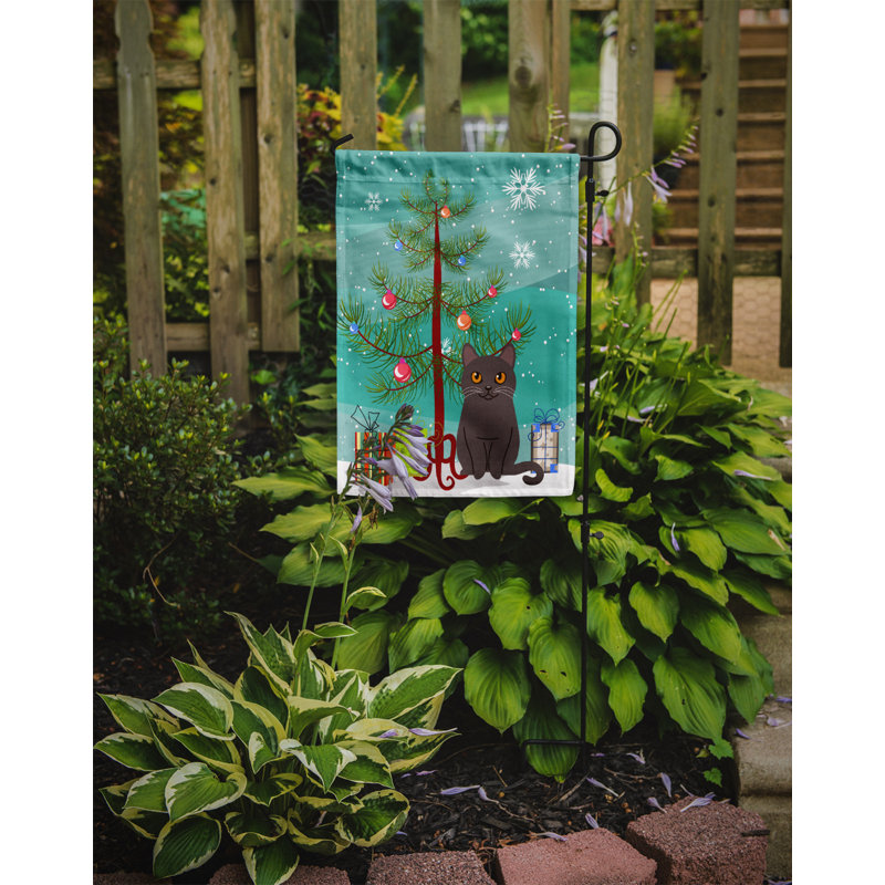 Double Sided 15'' H x 11'' W Polyester Animal Garden Flag