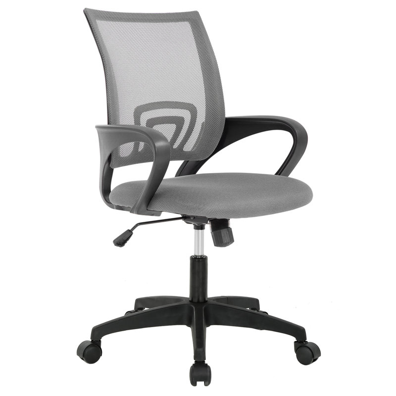 Office Chair Adjustable Height Office Chair Executive Desk Chair Ergonomic Mesh Task Chair Swivel Rolling Office Computer Chair with Armrest Wheels for Office Home