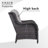Bonia Outdoor Lounge Chair with Ottoman-1515826332