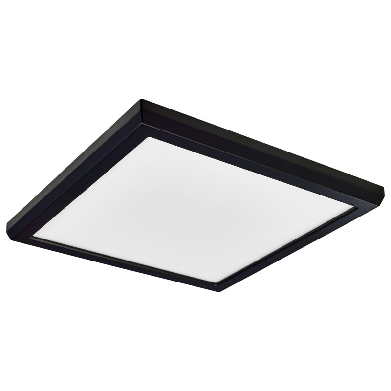 Plafonnier encastré à intensité variable 9 po Blink, Noir