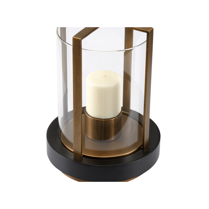 Revere Tabletop Hurricane, 15" H x 9" W x 9" D