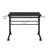 Rolling Writing Desk with Height Adjustable Desktop and Moveable Shelf-42198071