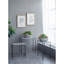 Ensemble de 3 supports pour plante gigognes en métal, L: 24 x 14 x 26 po, M: 21,5 x 11,5 x 23 po, S: 19 x 9 x 20 po