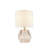 Bella Geometric Glass Table Lamp