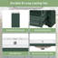 Meuble-lavabo simple autoportant de 30 po avec comptoir en céramique, portes et tiroirs à fermeture en douceur-419043676
