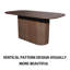 Tables de salle à manger modernes en MDF (table seulement, sans chaises, avec plateau et pieds)