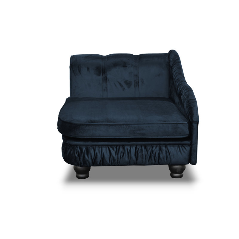 Alana Polyester Pet Bed, Blue