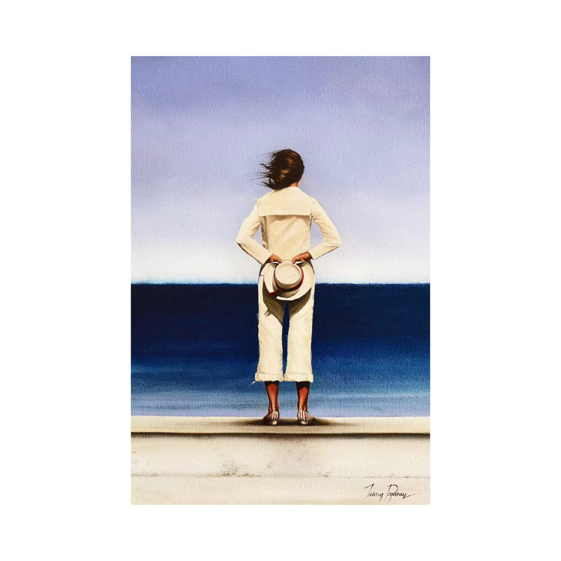 Distant Shores by Johnny Popkess - Wrapped Canvas Print, 30.48cm H x 20.32cm W x 1.905cm D