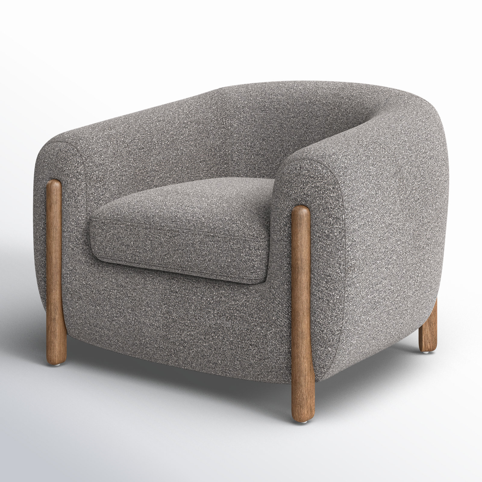 Amaryllis Barrel Chair, Capri Ebony