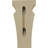 5"W x 5 3/4"D x 10"H Medium Nevio Wood Corbel, Rubberwood (4-Pack)-91262414