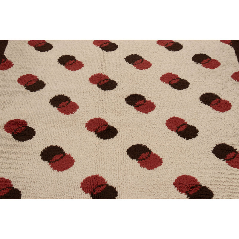 Scandinavian One-of-a-Kind 4'7x7'2 Hand Knotted Area Rug