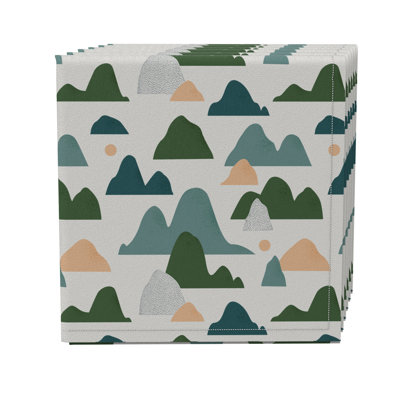 Cotton Twill Animals/Nature Square Napkin