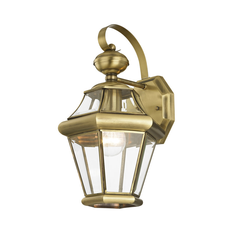 Creason Solid Brass Wall Light