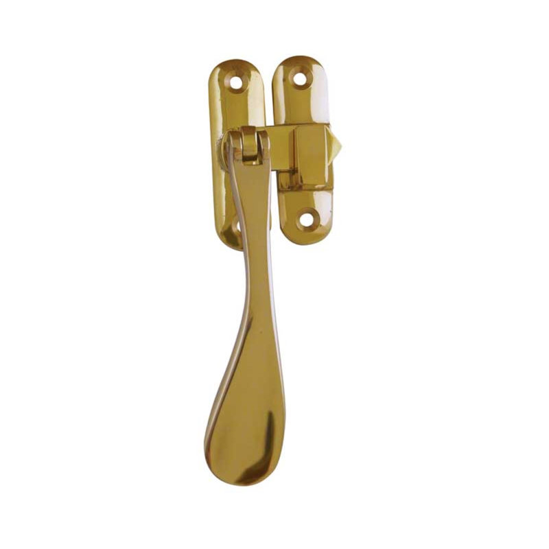 Talmay Casement Fast Door Accessory, Polished Brass