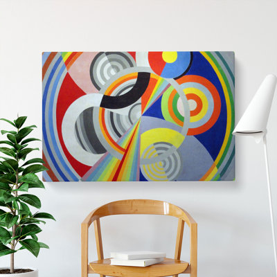 Composition Vol.3 by Robert Delaunay - Wrapped Canvas