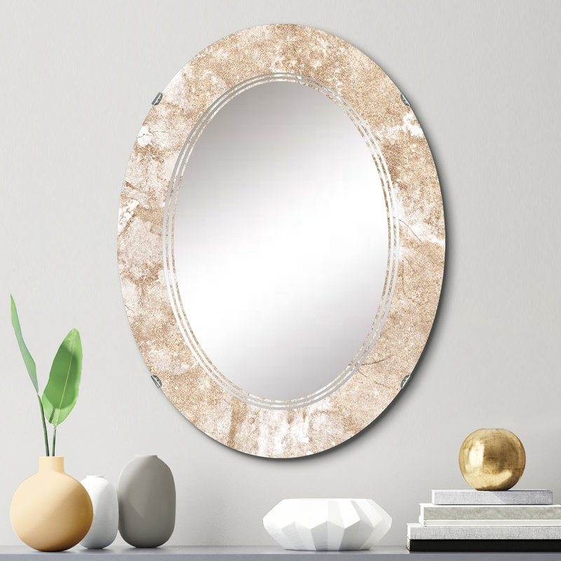 Bathroom Vanity Mirror, Frameless Modern Decorative Mirror - Frameless Bathroom Mirror, 30" x 20"