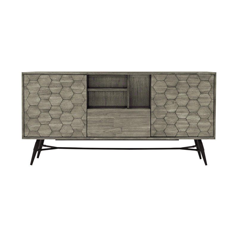Buffet en bois d'acacia