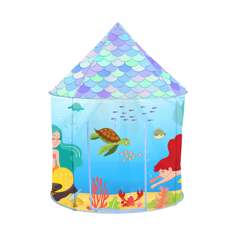 Kids Mermaid Play Tent