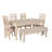 Aarohi Solid Wood Dining Table-1887053582-1887053579