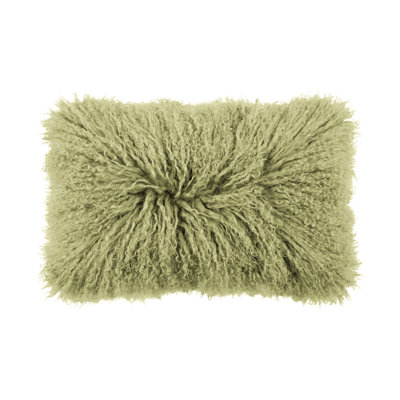 Tibetan Lamb Sheepskin Pillow by Outpost Original