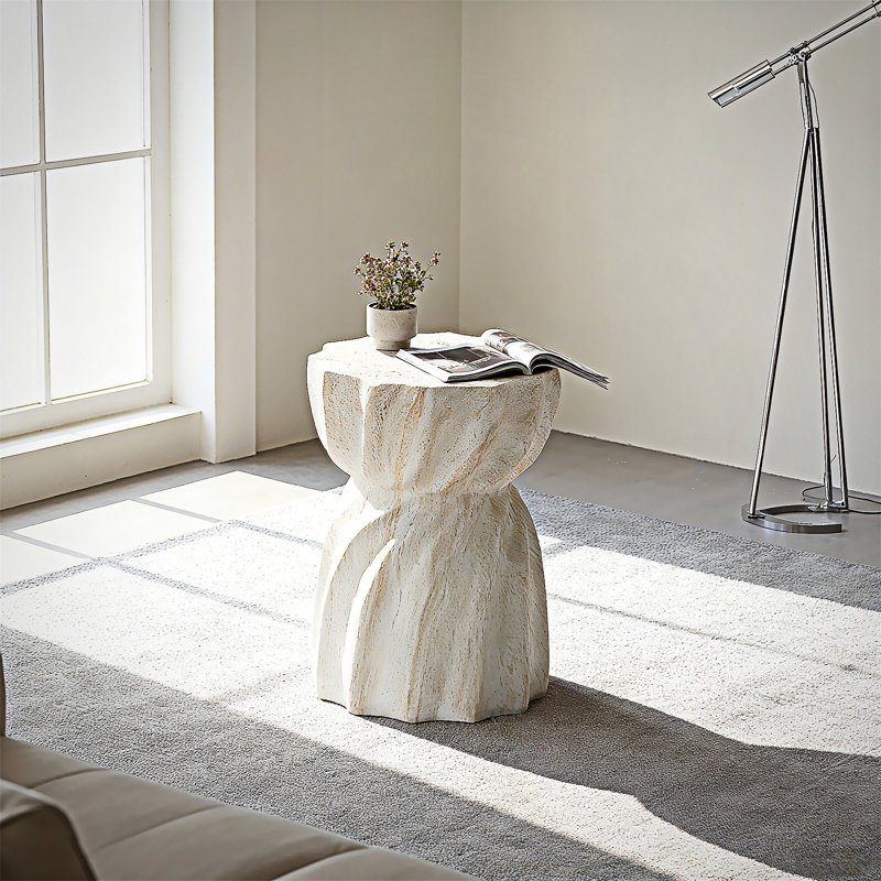 Tables d'appoint en ciment pour l'extérieur