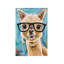 Alpaca Glasses - Wrapped Canvas Painting-1139929798