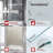 Frameless Single Sliding Shower Doors, 56-60" Width x 62" Height with 5/16"(8mm) Clear Tempered Glass and Explosion-Proof Film-48476673
