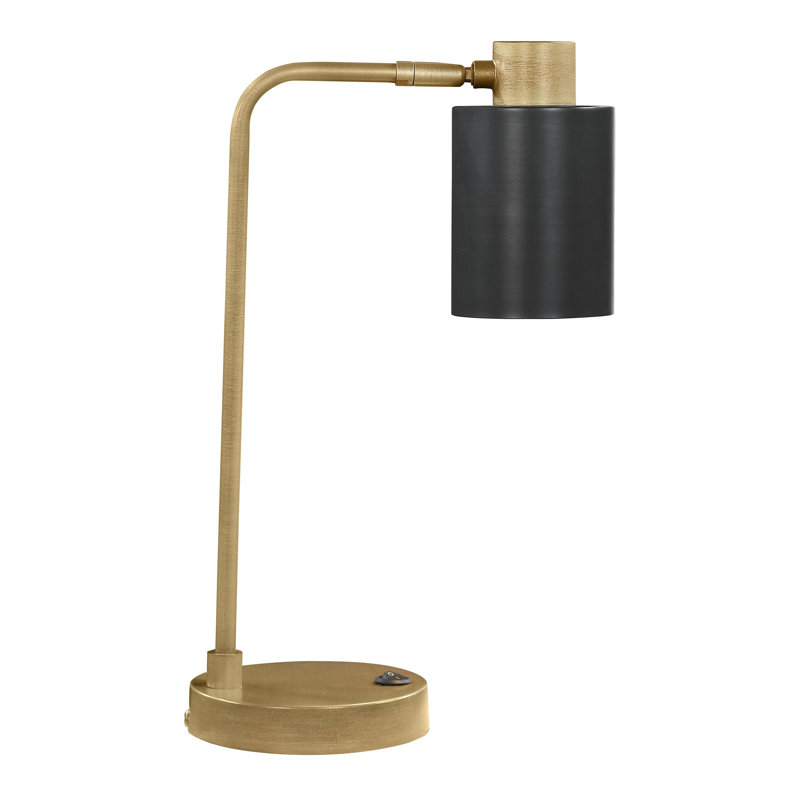 Lampe de bureau en métal Kalishia