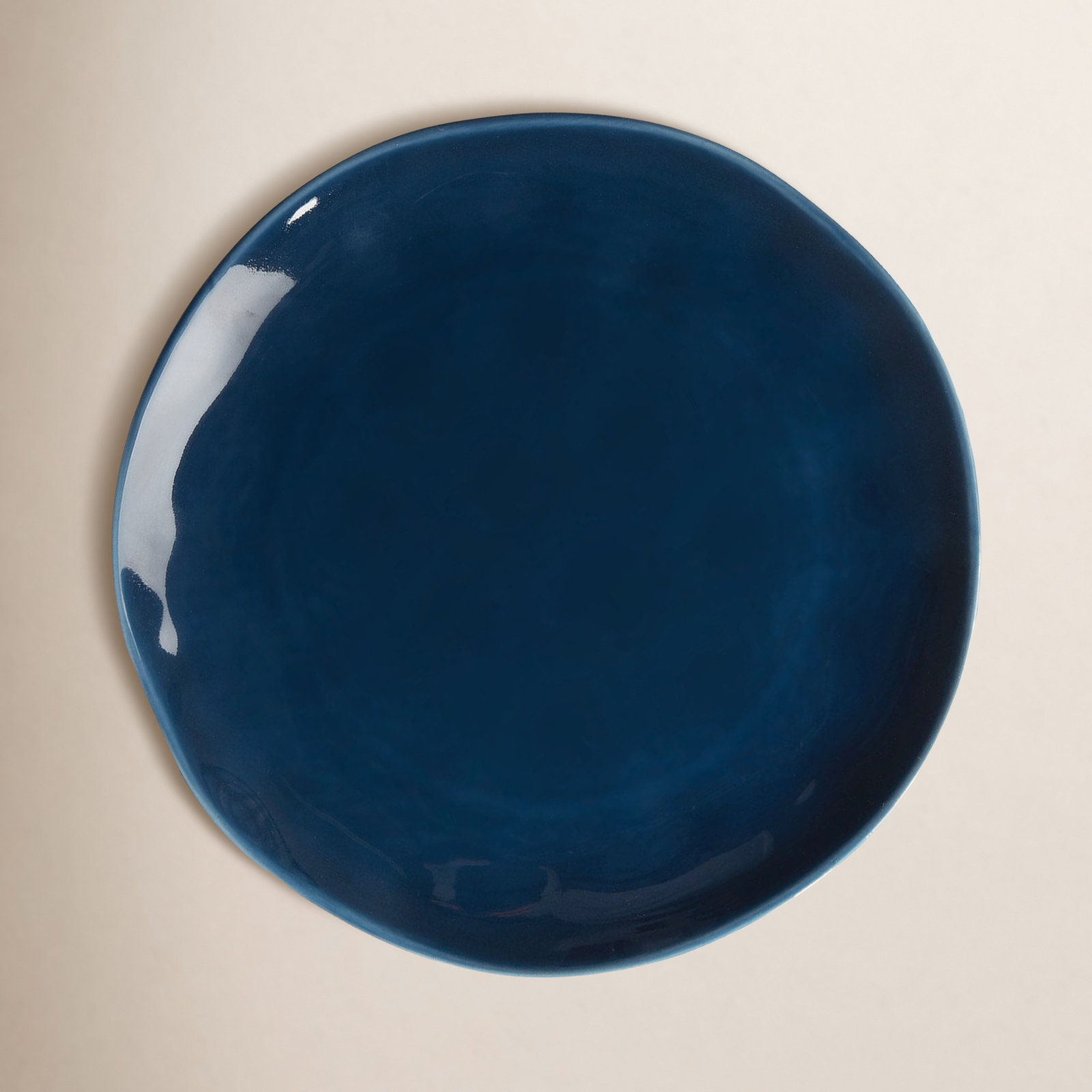 Bay Colors Blue Bay Colors 4Pc Accent Plates, Blue