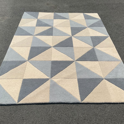 Tapis rectangulaire en laine Hal