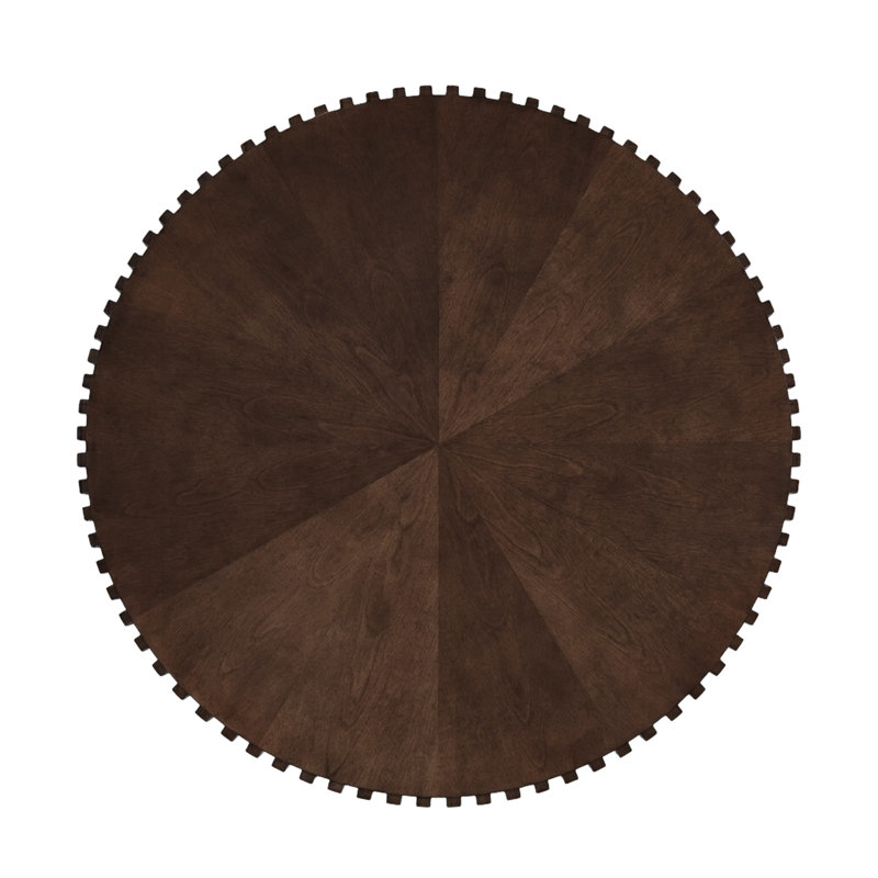 Chilmonik Solid Wood Nesting Coffee Table, Dark Walnut