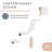 Sam's Pets Addison 11" Wall Climber Cat Tree in White