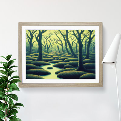 Unbeatable Forest - Framed Print