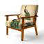 Chaise rembourrée Peacock - Fauteuil Aristocratic Peacock Portrait-2133725493