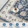 Cherita Machine Woven Polyester Oriental Area Rug