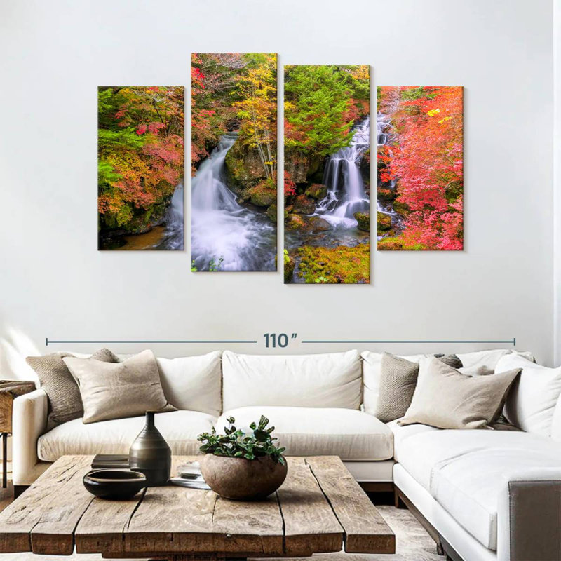 Alvord, automne aux chutes de Ryuzu, H 27 po x l 43 po