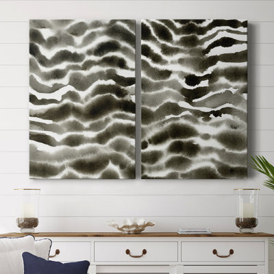 Jungle Stripe I-Premium Gallery Wrapped Canvas -Ready to Hang