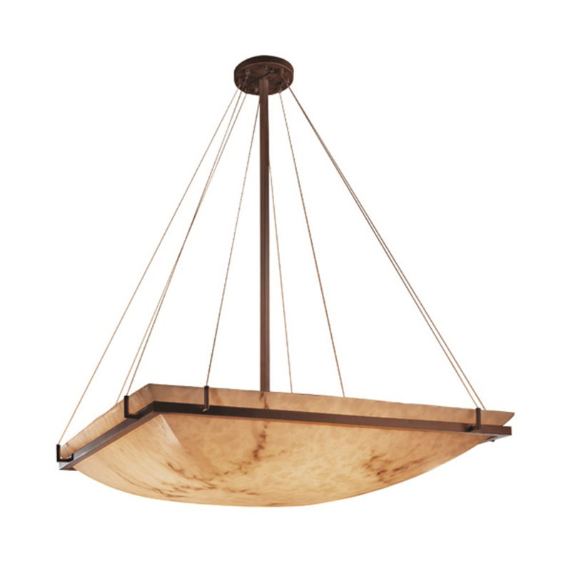 Aria 1 - Light LED Single Pendant, 60" H x 53" W x 53" D