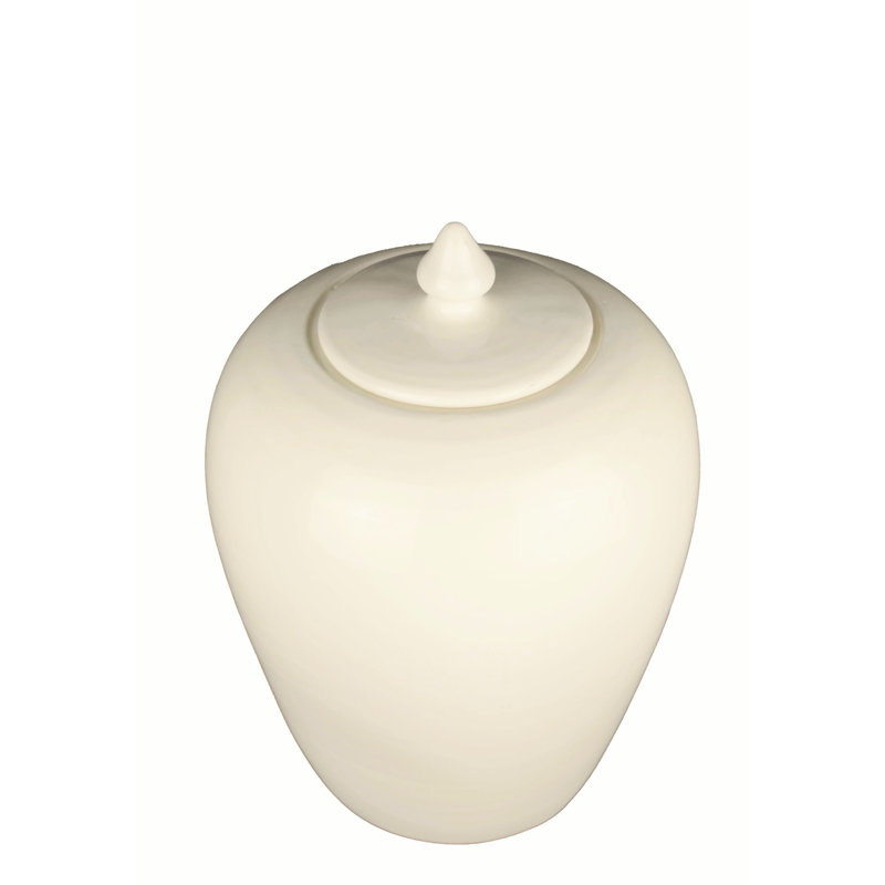 Handmade Ceramic Table Vase, Cream