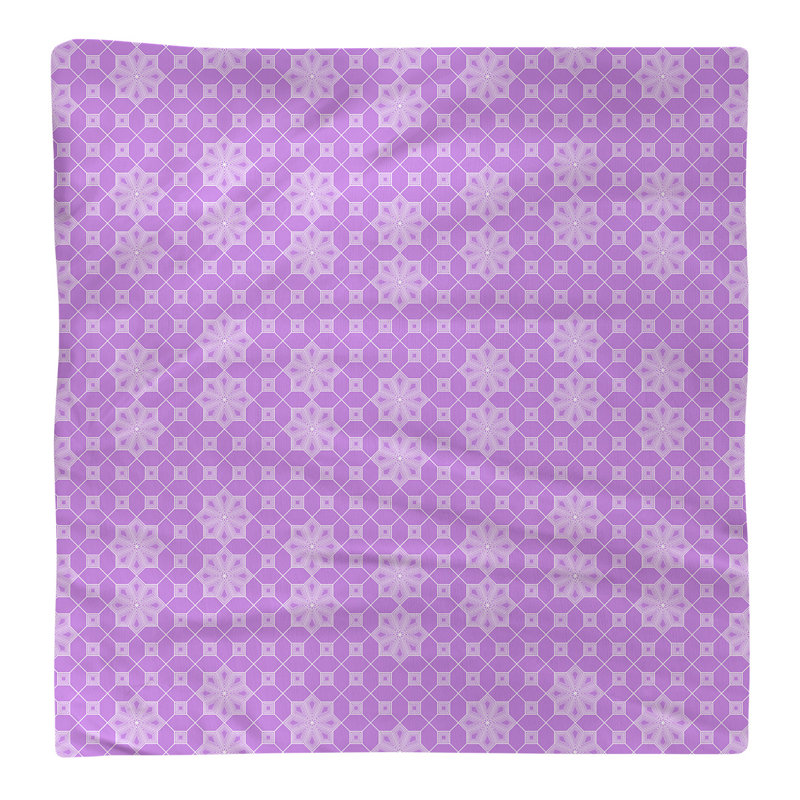 Polyester Abstract Square Napkin, Purple, Polyester Twill, 0.1" H x 10" W x 10" D