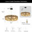 Luminaire suspendu moderne en cristal K9 de 8 lumières avec chaîne réglable pour lustre en cristal de luxe moderne