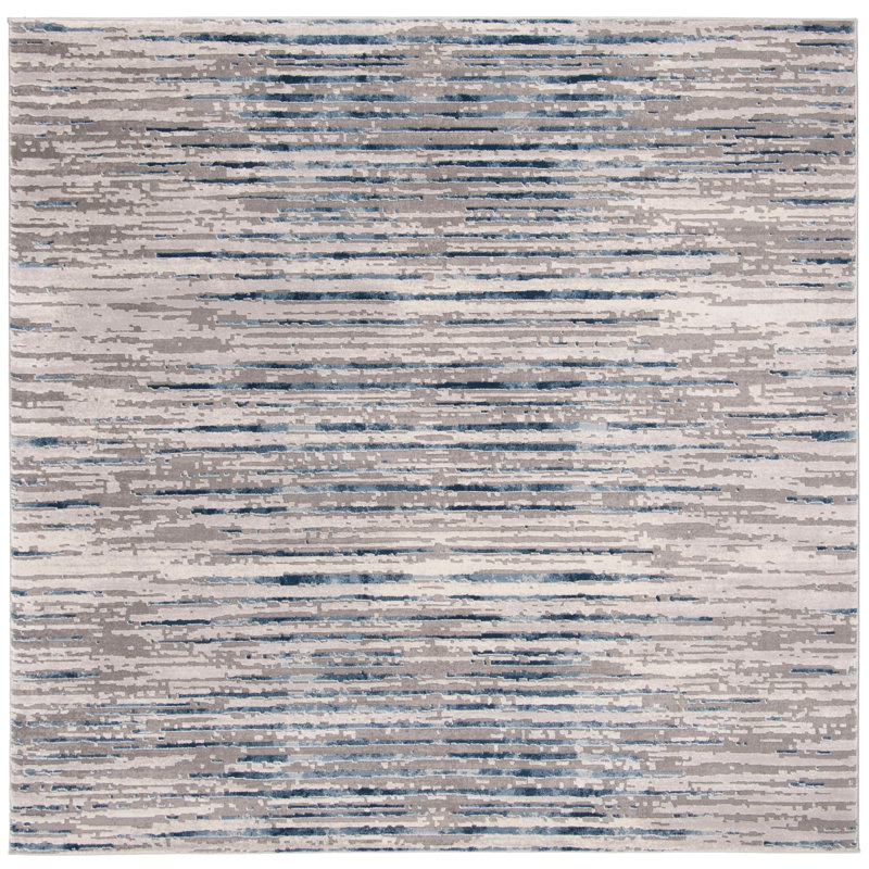 Daniel Performance Abstract Rug, Square 6'7"