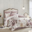 Édredon très grand Blush - 8 pièces en coton avec rembourrage et oreillers de lit-119105057