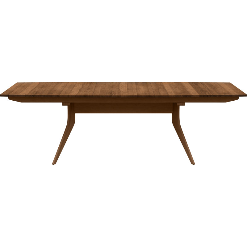 Catalina Trestle Extensions Table, Saddle Cherry, 30" H x 72" L x 46" W