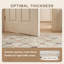Tapis en sainfoin à motifs floraux orange, crème, gris et beige, antidérapant, à poils courts, pour intérieur et extérieur, adapté aux animaux domestiques, salon, chambre, salle à manger, entrée, couloir, bureau, lavable-2017535615